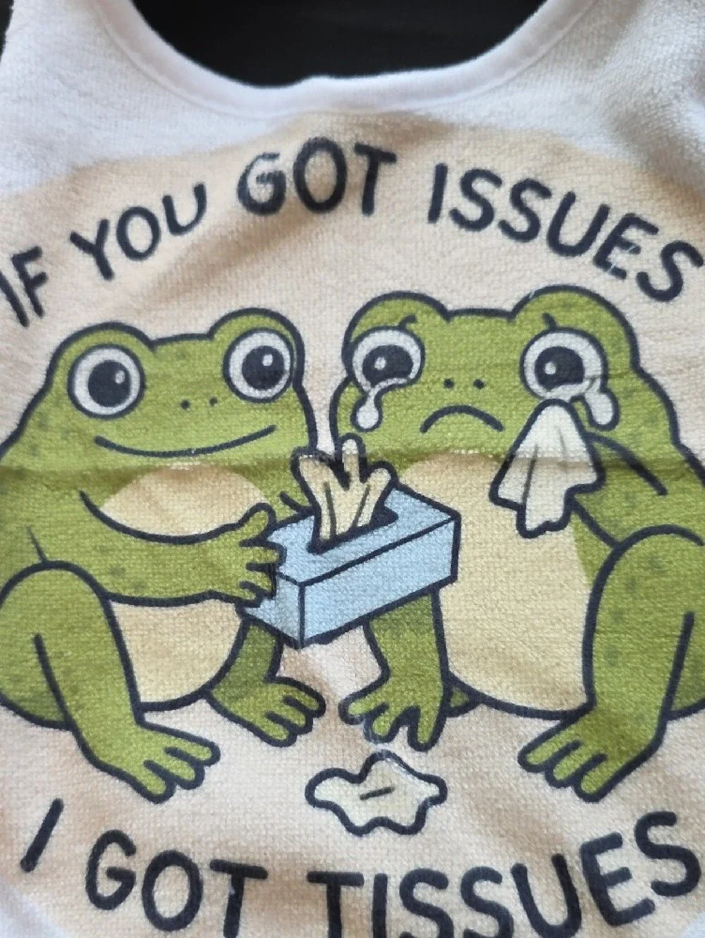 Cute Frog Bib - 
